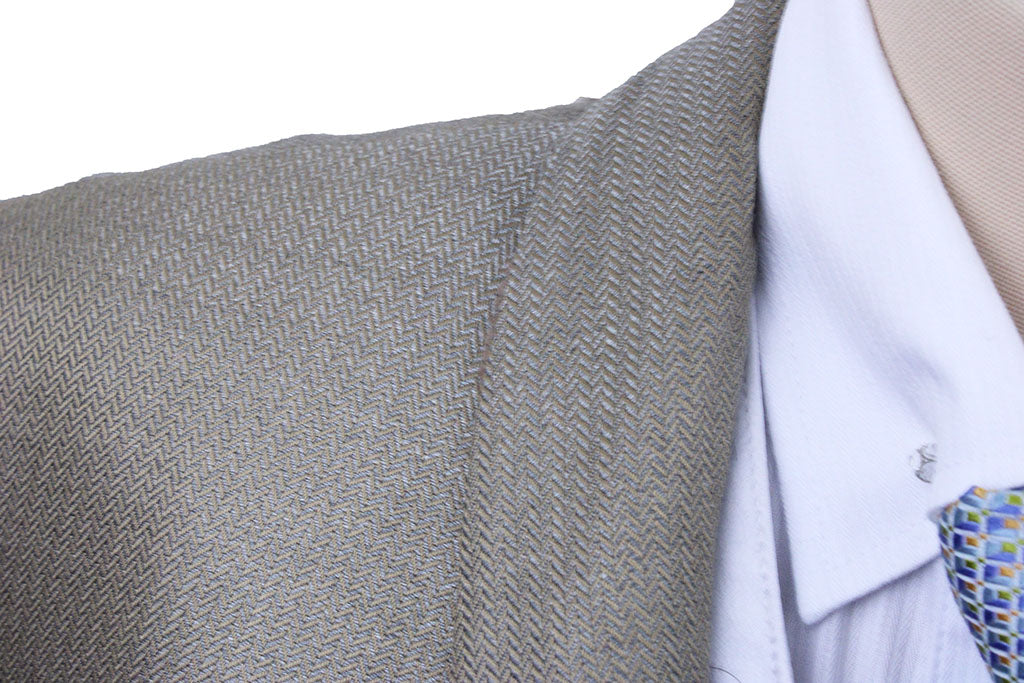Day Coat Carl Meyers Champagne Herringbone