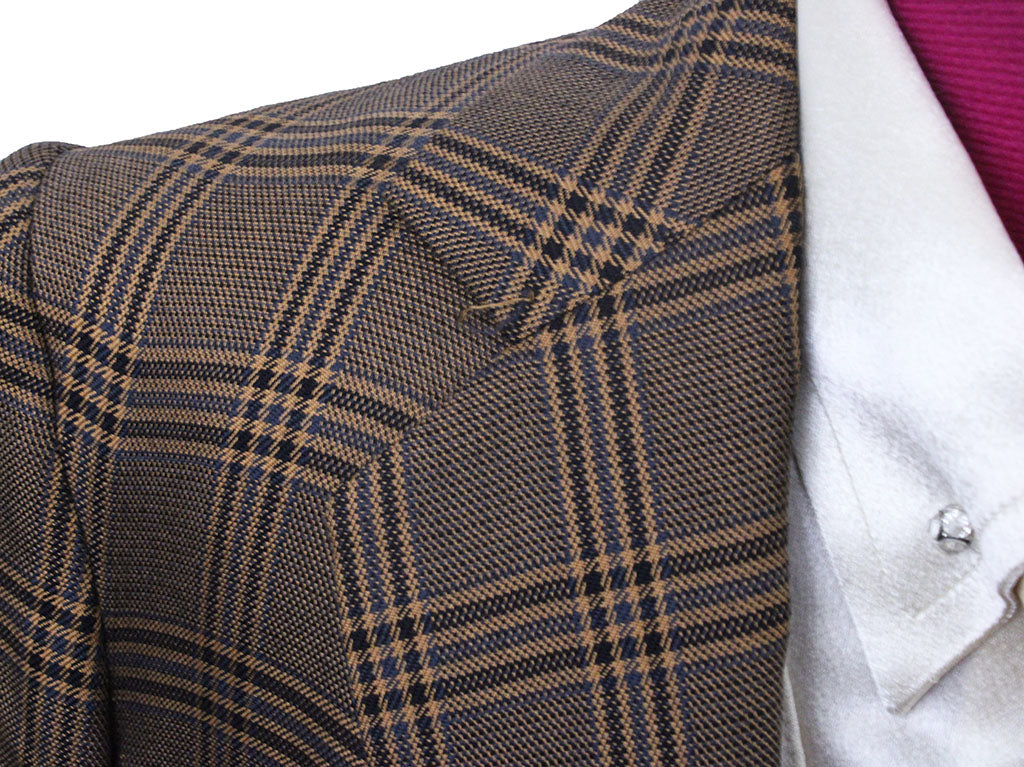 Day Suit Carl Meyers Bronze and Brown Plaid
