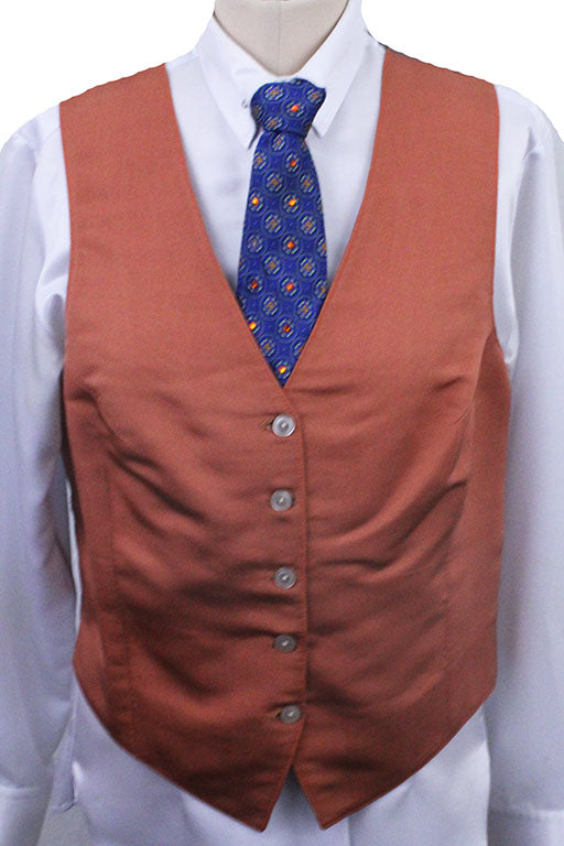 Vest DeRegnaucourt Pumpkin Sateen