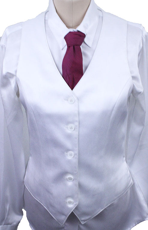 Vest Hartmeyer White Satin