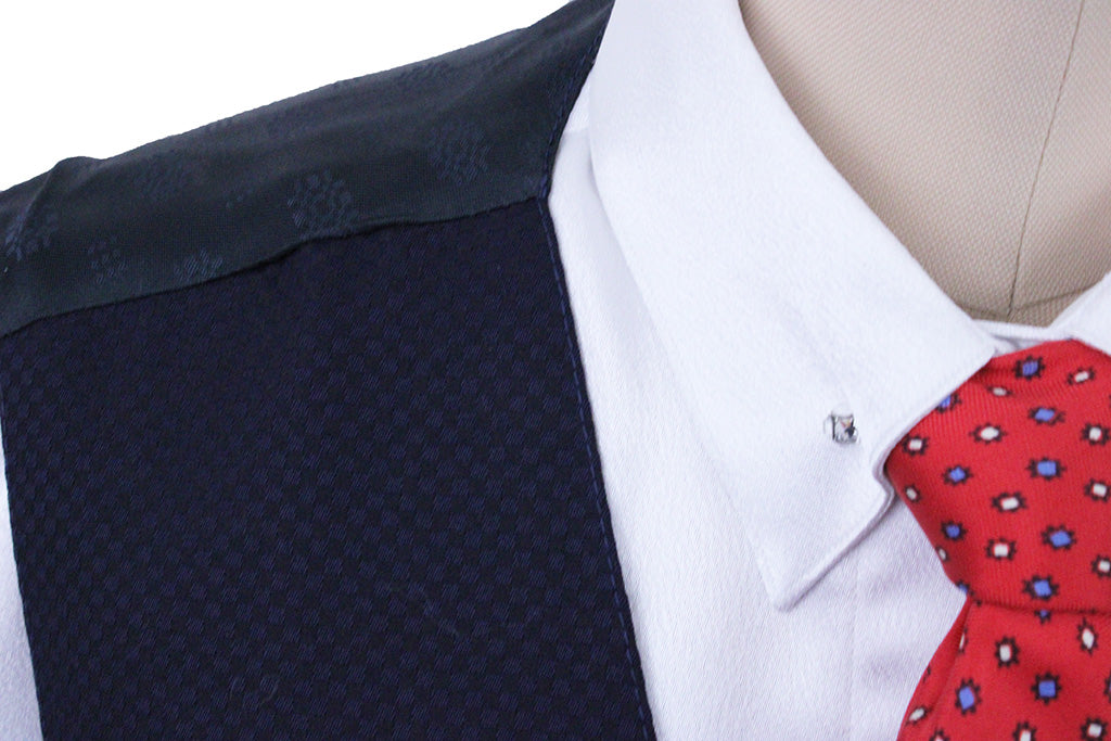 Vest Frierson Navy Shadow Box