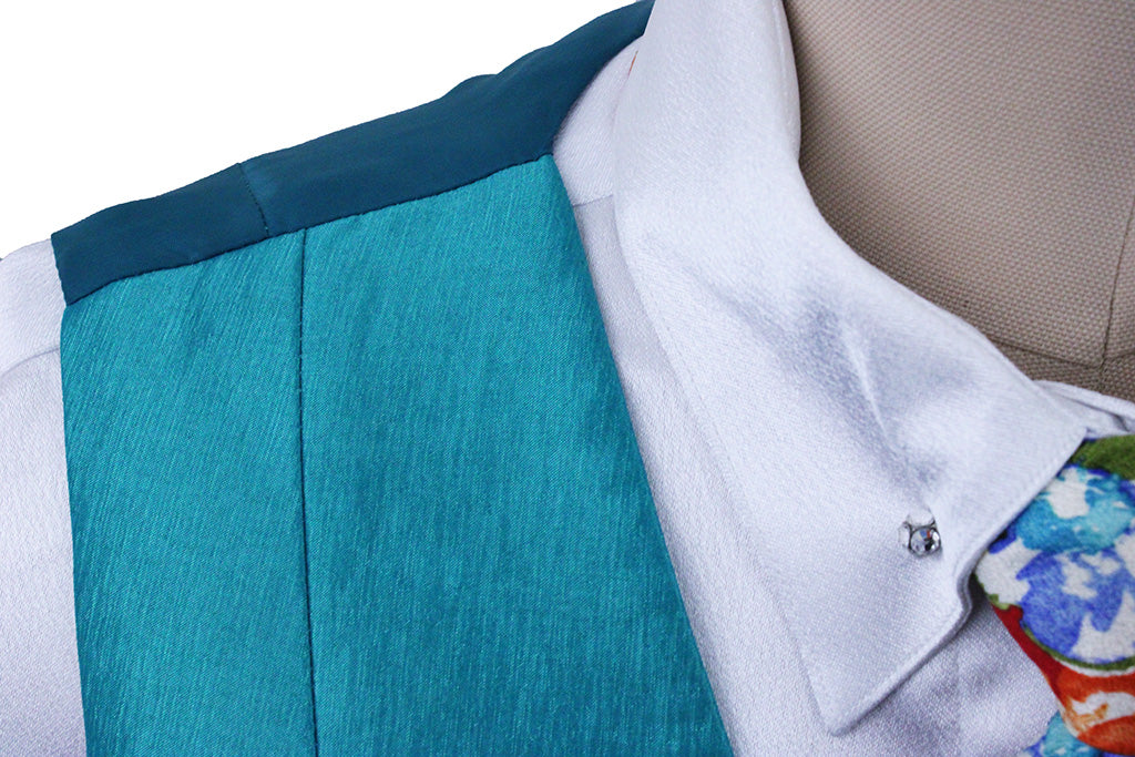 Vest Marsha DeArriaga Jade Sateen Vest