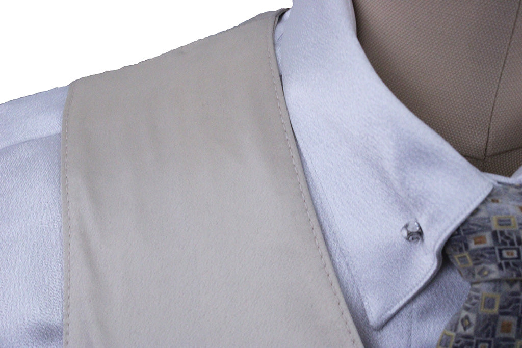 Vest Issued By Ellie May Butter Yellow Satin