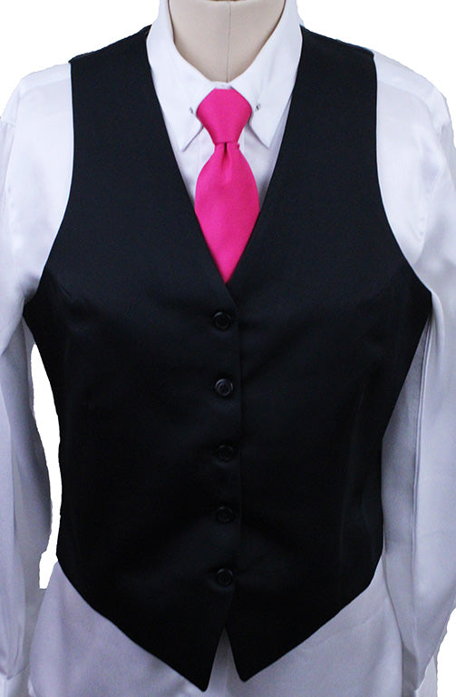 Vest Carl Meyers Black Satin