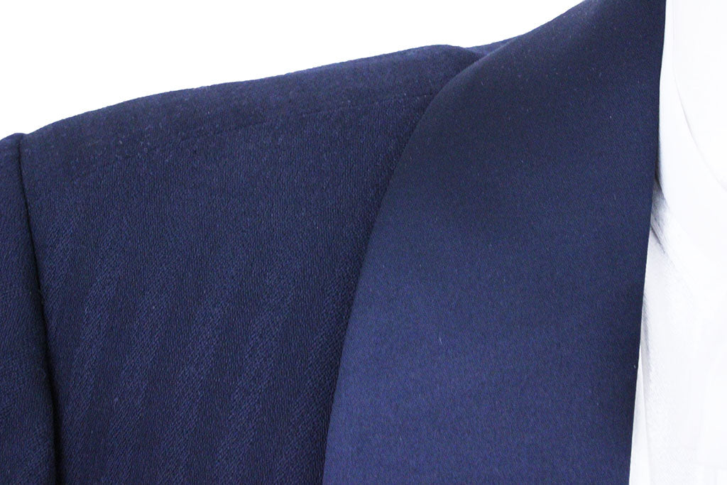 Formal DeRegnaucourt Navy Shadow and Dash Stripe
