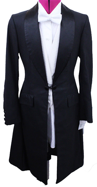 Formal Saddleseat Connection Navy Tone on Tone Box Pattern