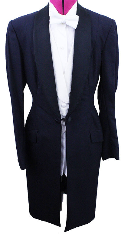 Formal LeCheval Navy Herringbone