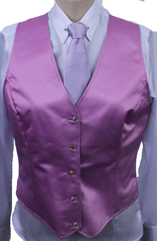 Vest WSA Rose Pink Satin