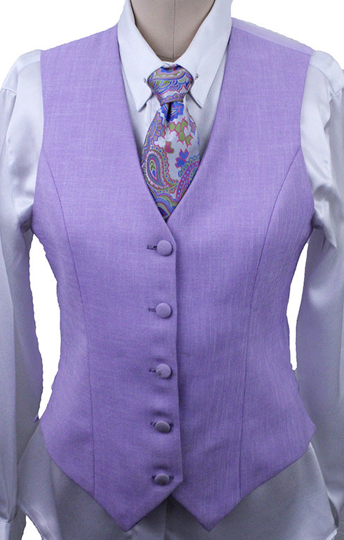 Vest Marsha DeArriaga Lavender