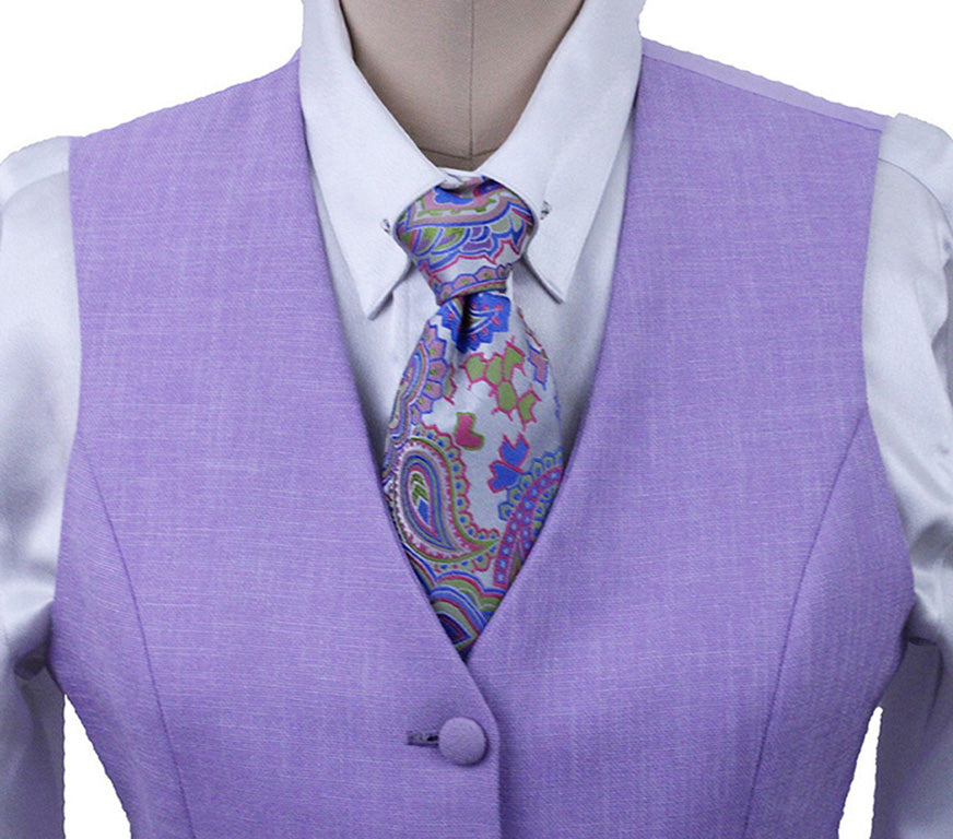 Vest Marsha DeArriaga Lavender