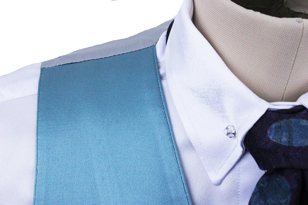 Vest DeRegnaucourt Aqua Satin