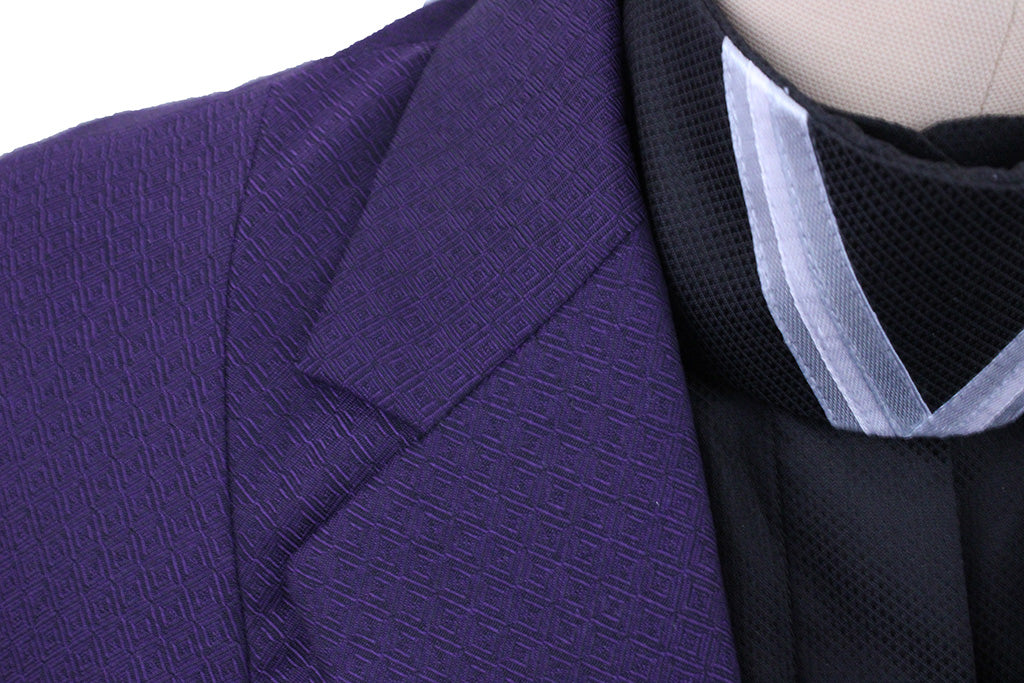 Hunt Coat Becker Brothers Purple Diamond Pattern