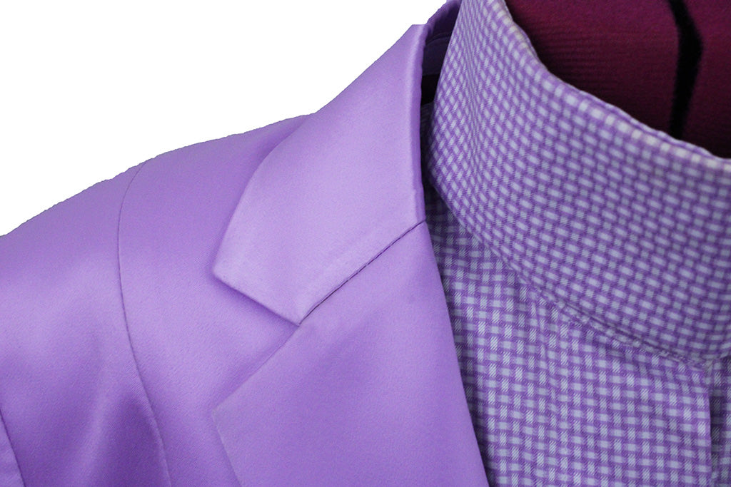 BRAND NEW! Issued By Ellie May Lavender Satin Hunt Coat