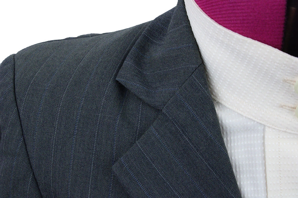 Hunt Coat Essential Collection Sage with Blue Pinstripe