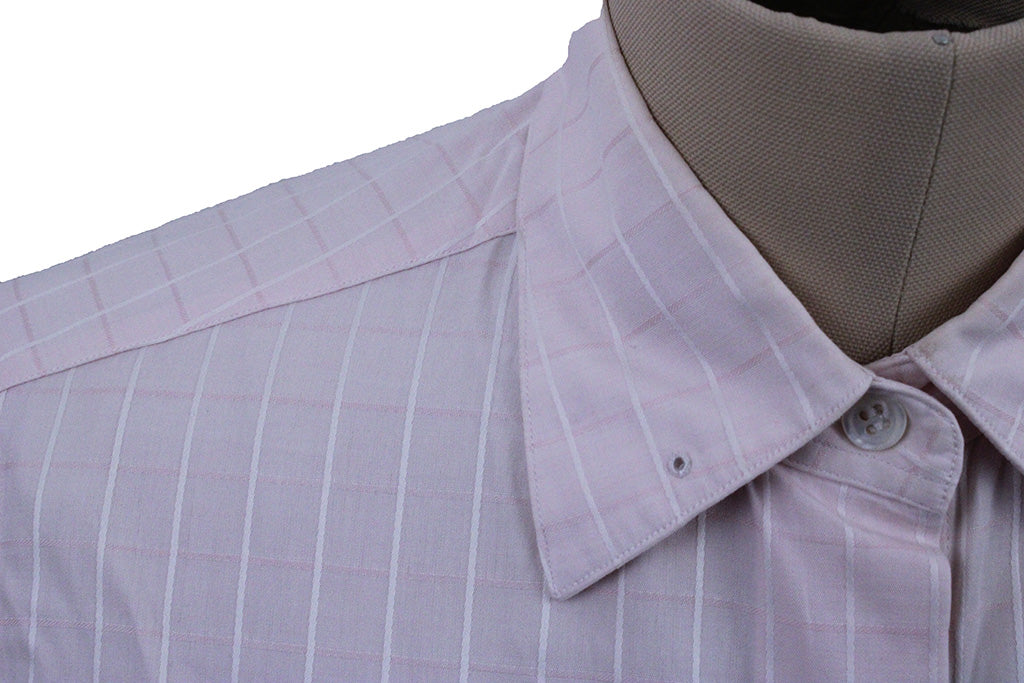 Shirt Becker Brothers Light Pink Windowpane