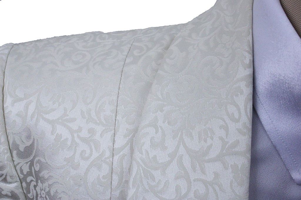 Day Coat Frierson Ivory Sheen Brocade