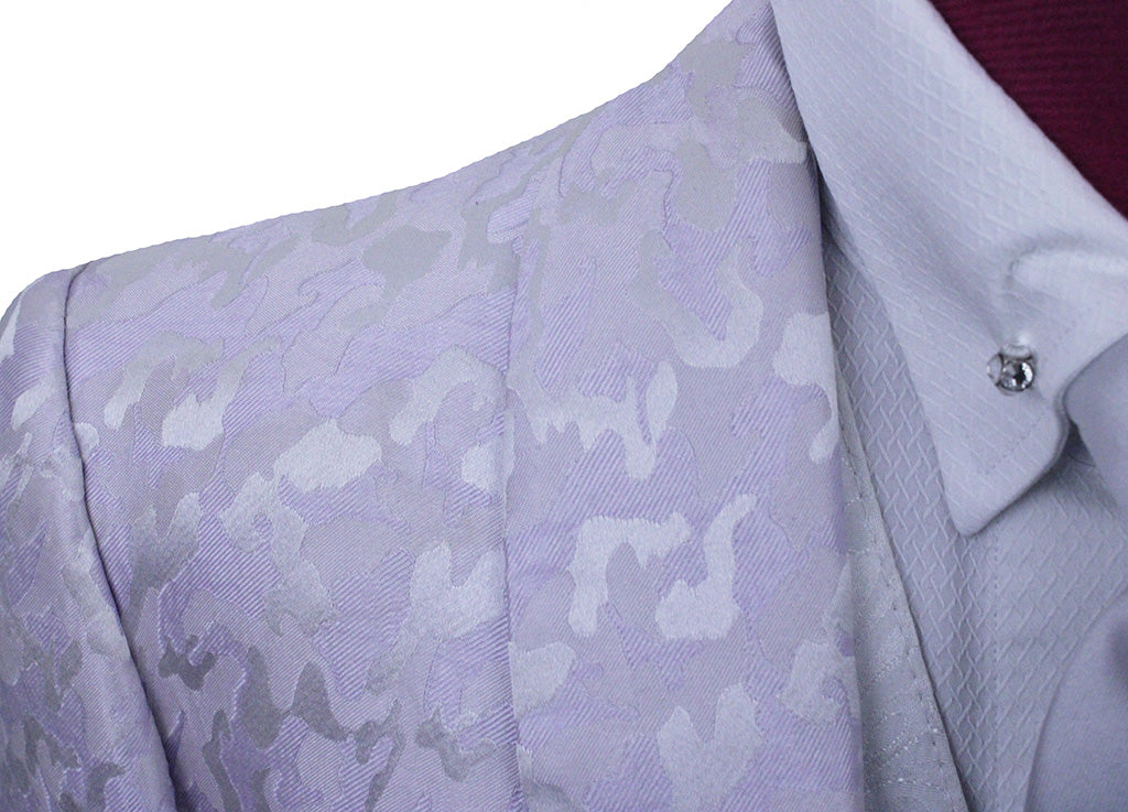 Day Coat Becker Brothers Lavender and Silver Camo