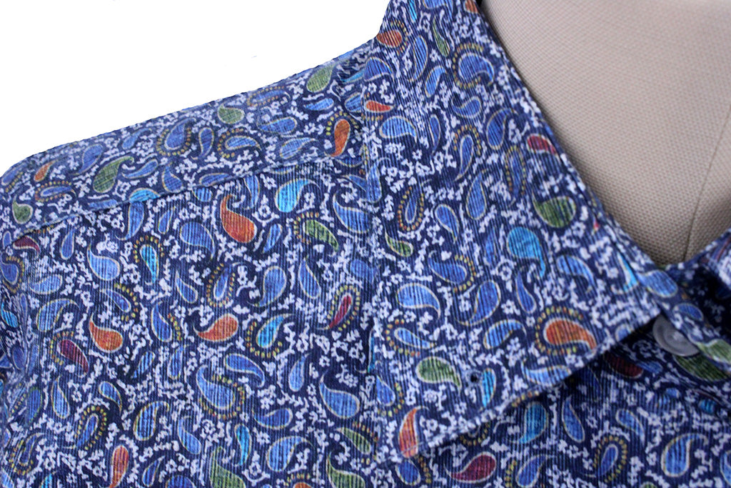 BRAND NEW! Show Season Blue Paisley