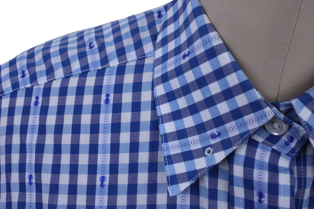 Shirt Becker Brothers Blue Gingham