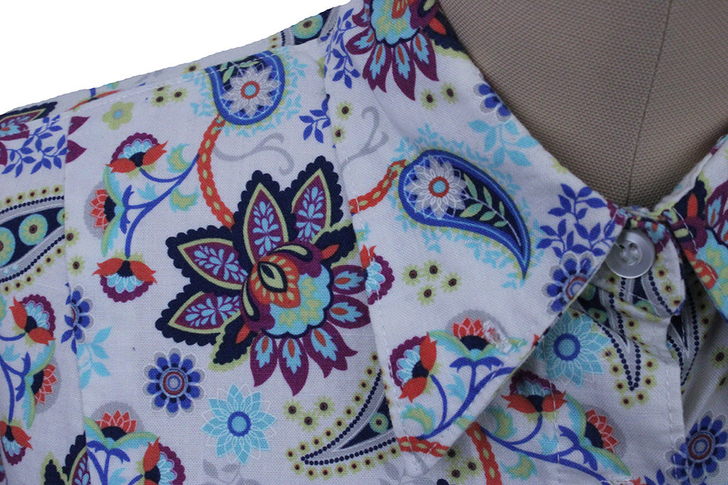 Shirt Scintila Paisley Brocade