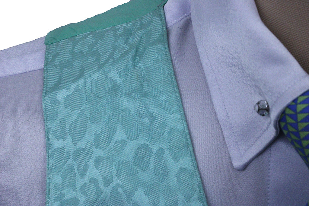 Vest Becker Brothers Mint Cheetah Print