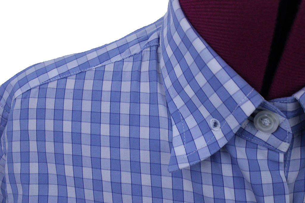 Shirt Show Season Blue Gingham