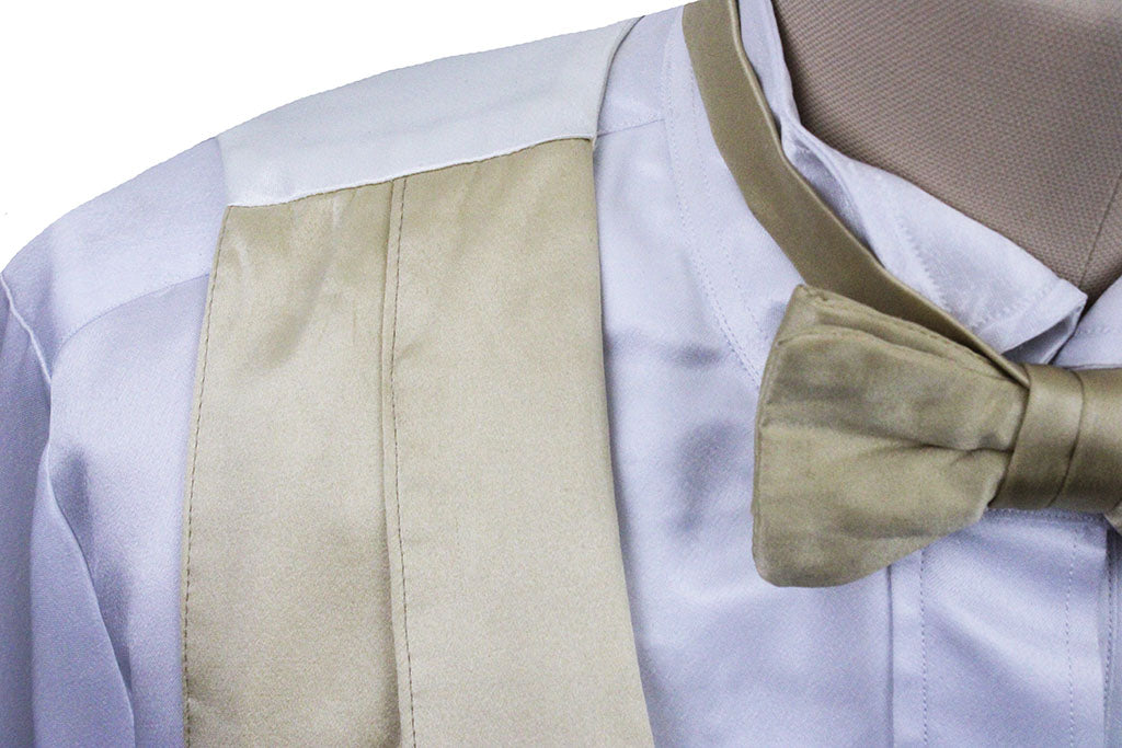 Formal Set DeRegnaucourt Gold Satin