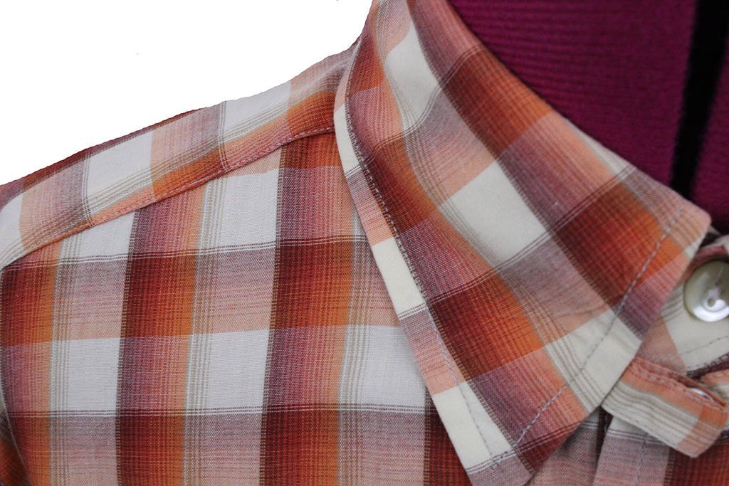 Shirt Becker Brothers Orange and Cream Box