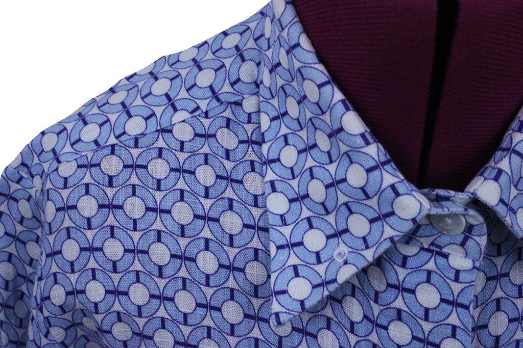Issued By Ellie May Blue Boat Ring Shirt