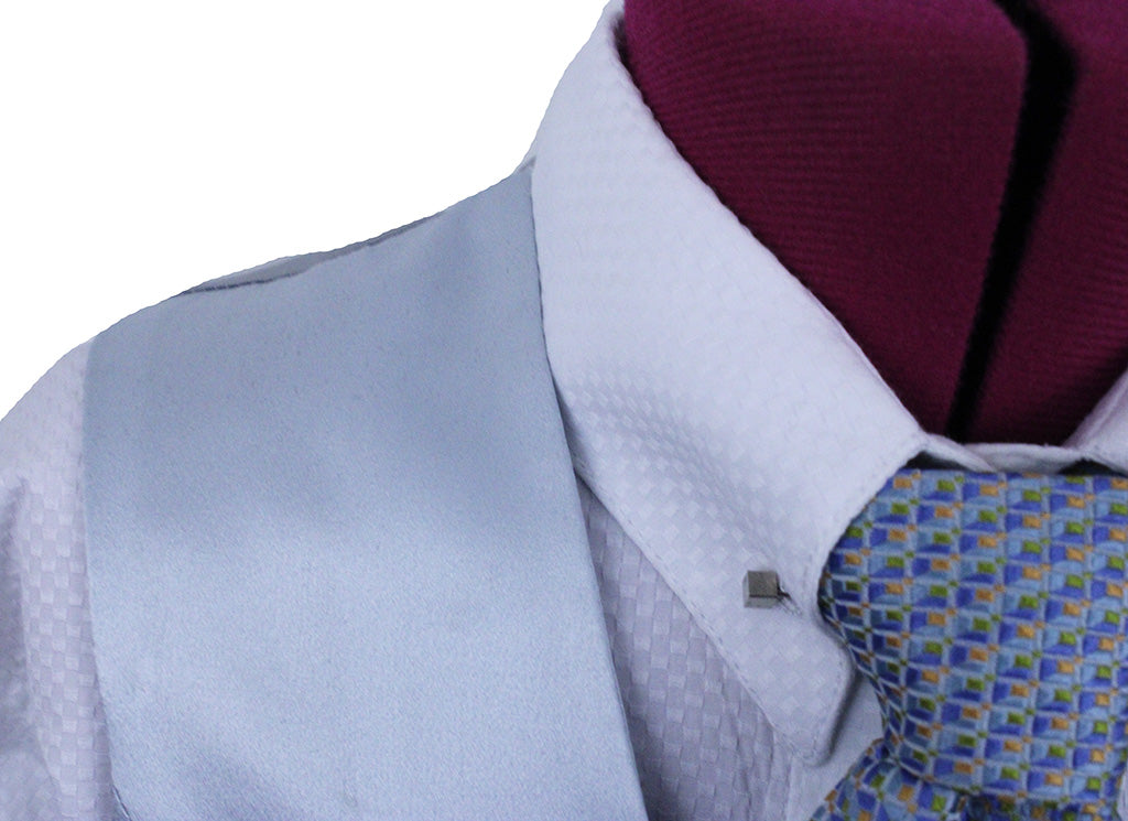 Vest Shepards Silver Satin