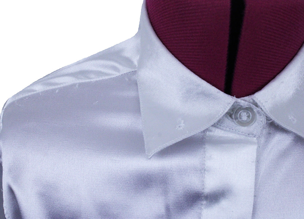 Shirt Marsha DeArriaga White Satin