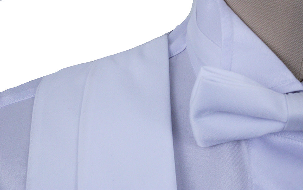 BRAND NEW! Formal Set Issued By Ellie May White Satin 35