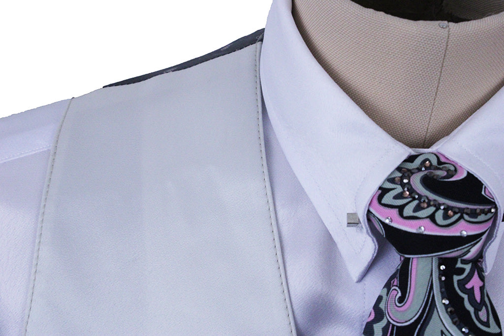 Issued By Ellie May Icy Silver Satin