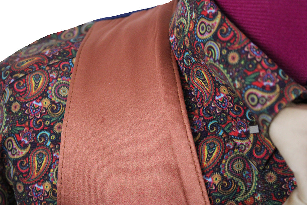 Vest DeRegnaucourt Orange Satin