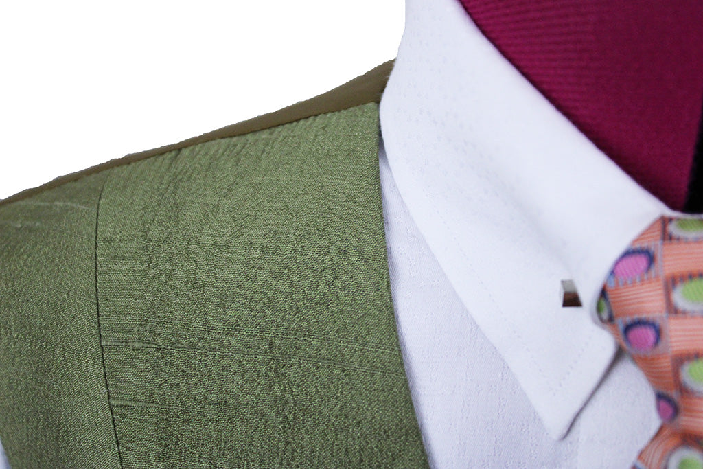 Vest Marsha DeArriaga Sage Silk