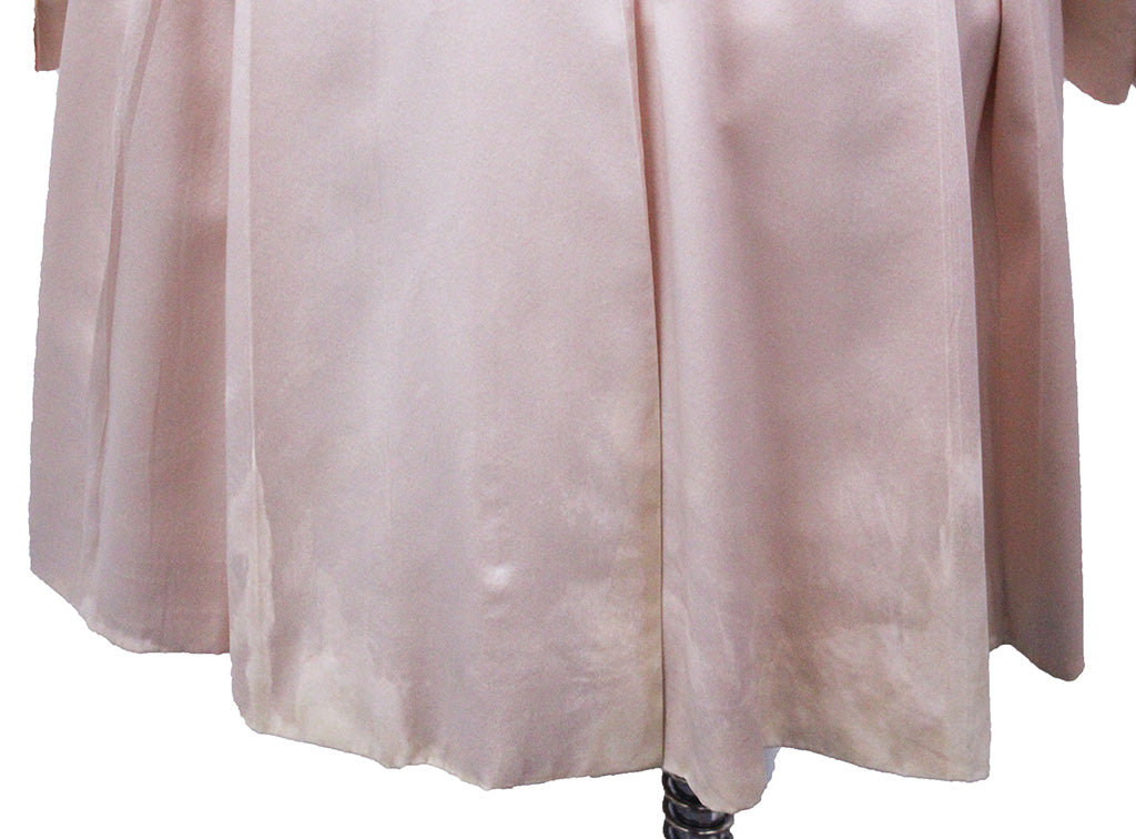 Day Coat DeRegnaucourt Pale Pink Satin