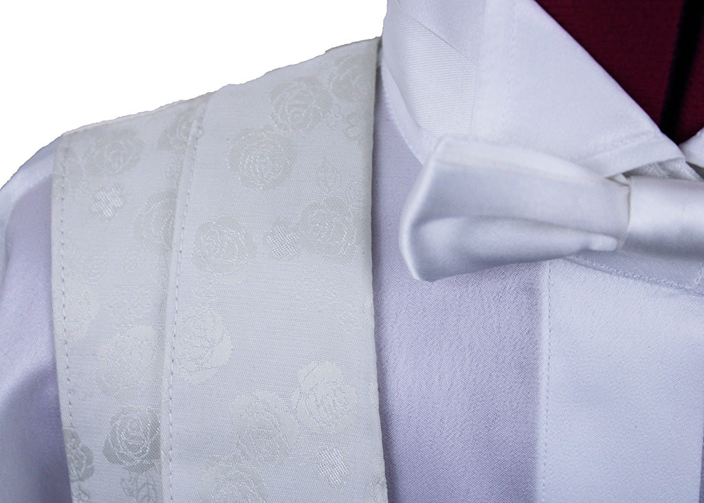 BRAND NEW! Show Season Cream Floral Paisley Brocade