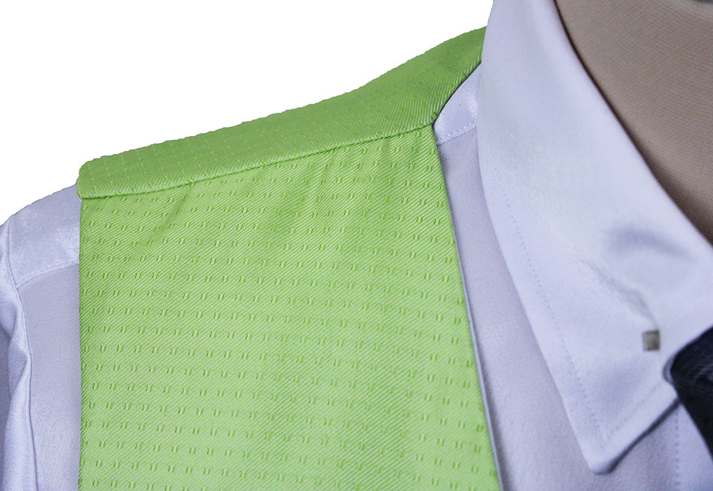 Vest Sterling Lime Dot Sheen
