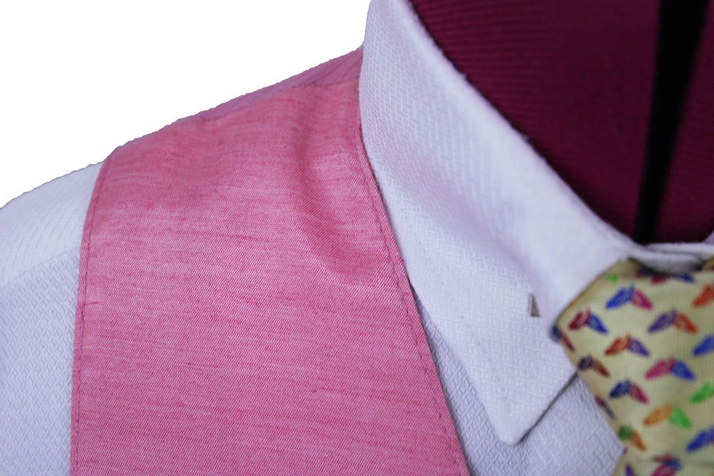 Vest Issued By Ellie May Pink Sateen