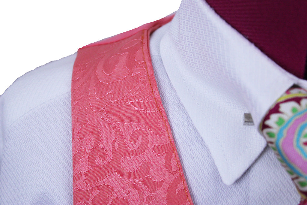 Vest Custom Coral Paisley