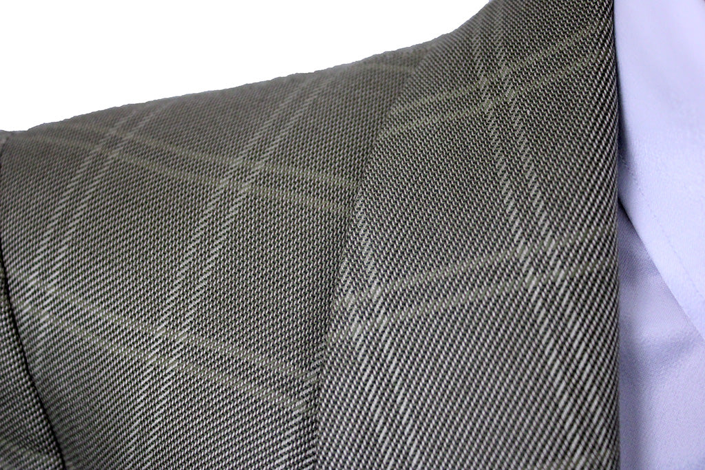Day Coat Becker Brothers Gold Windowpane