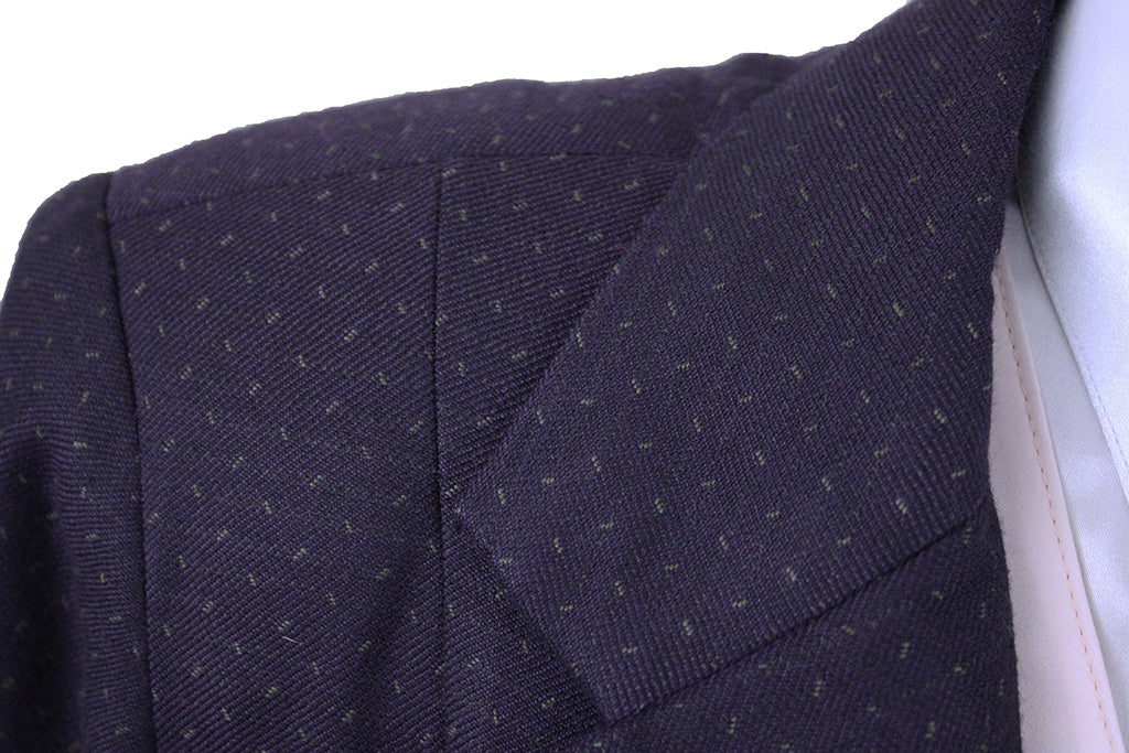 Day Suit Sophisitgaited Fashions Plum with Gold Fleck TWO jods