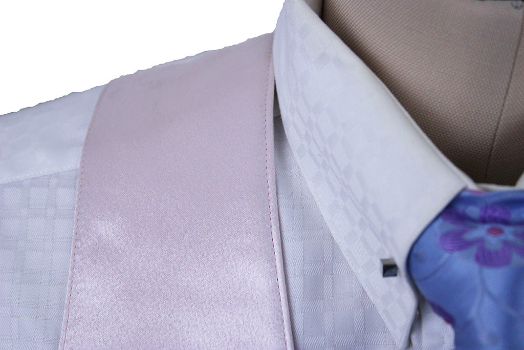 Vest DeRegnaucourt Pale Pink Satin