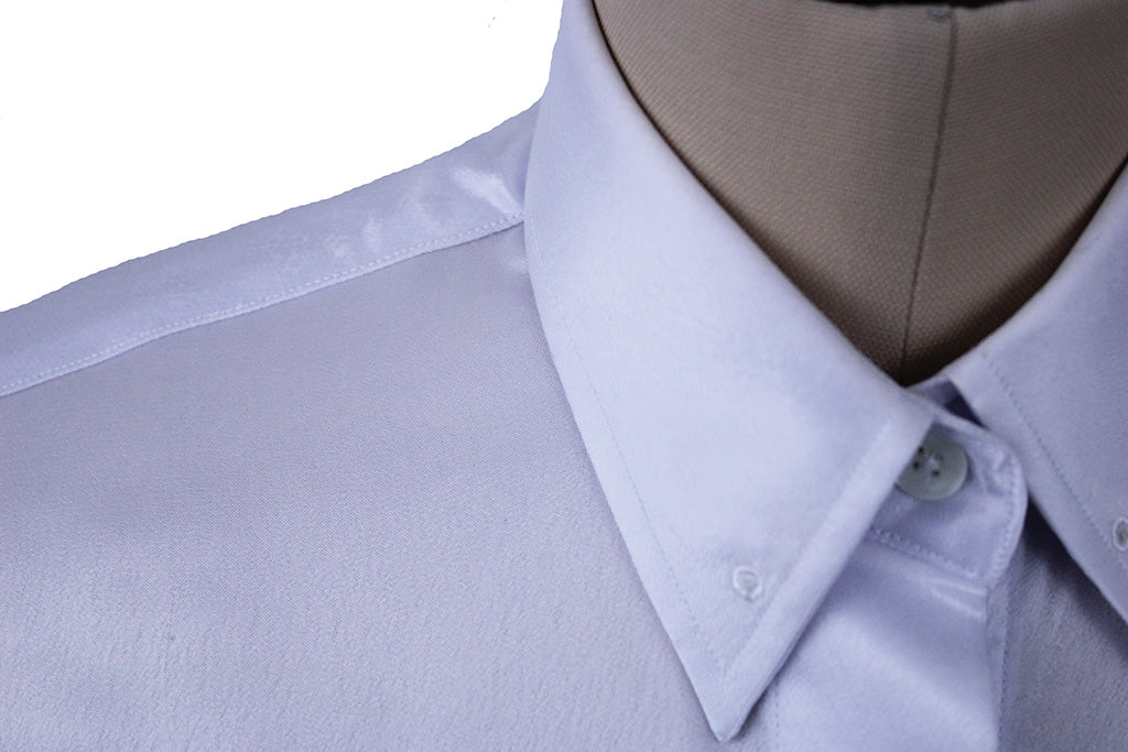 Shirt Issued By Ellie May White Satin