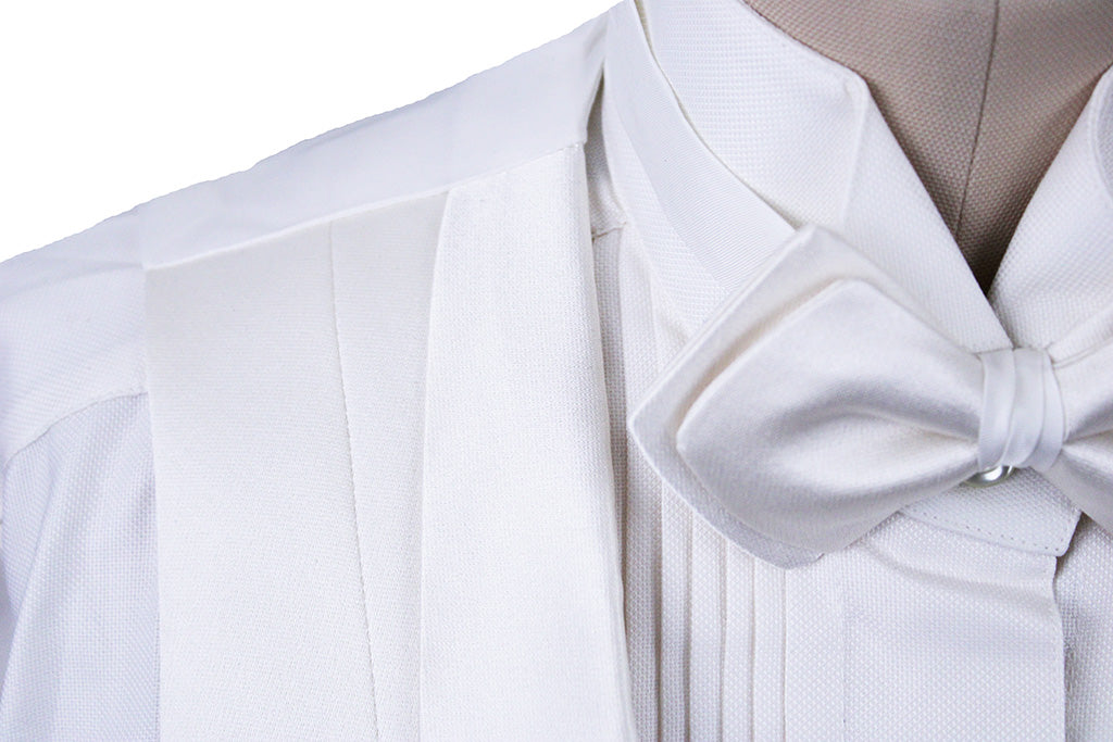 BRAND NEW! Chavez Ivory Satin Formal Vest