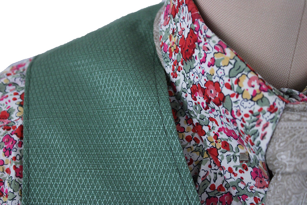 Vest Reed Hill Green Diamond