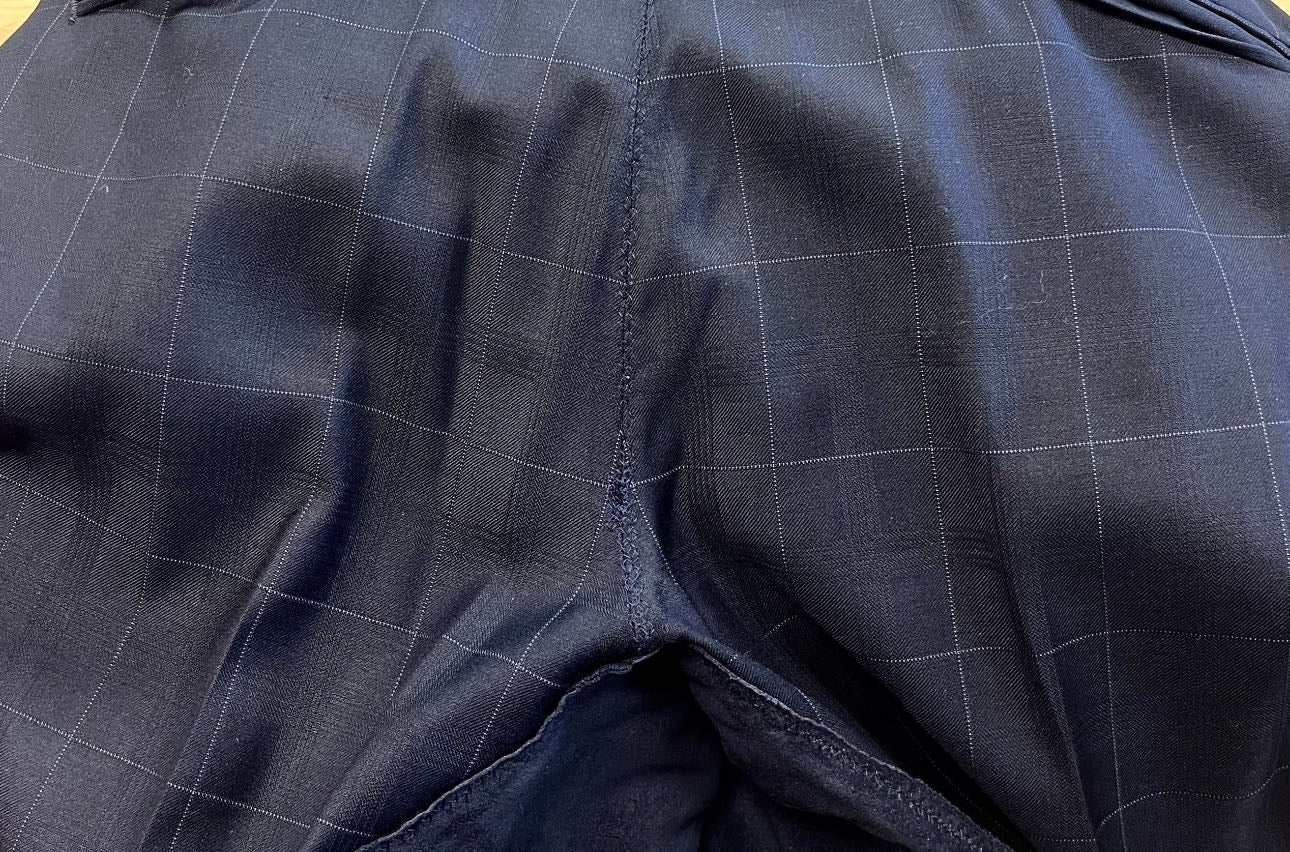 Day Suit Carl Meyers Navy Windowpane