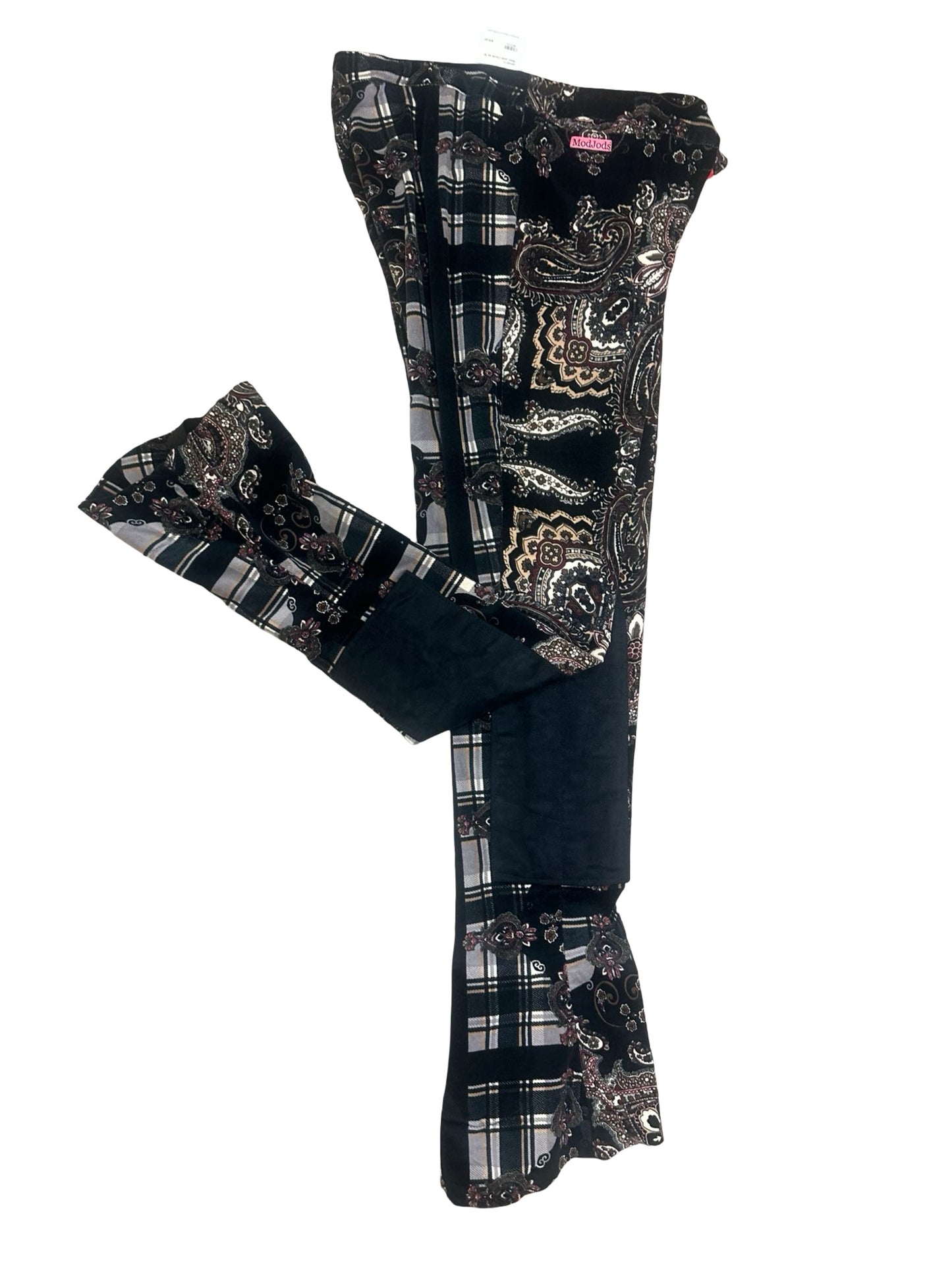 Mod Jods Paisley and Plaid Cords sz Ladies 10