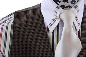 Vest Frierson Bronze Geometric Vest