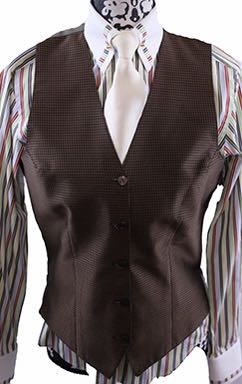 Vest Frierson Bronze Geometric Vest